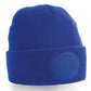 Circular Patch Beanie - Bright Royal