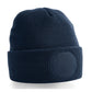 Circular Patch Beanie - French Navy