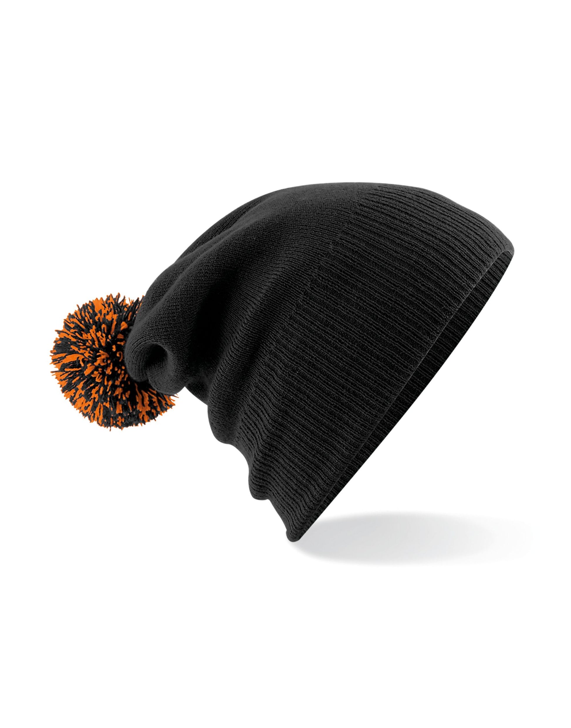 Snowstar® Beanie - Black/Orange
