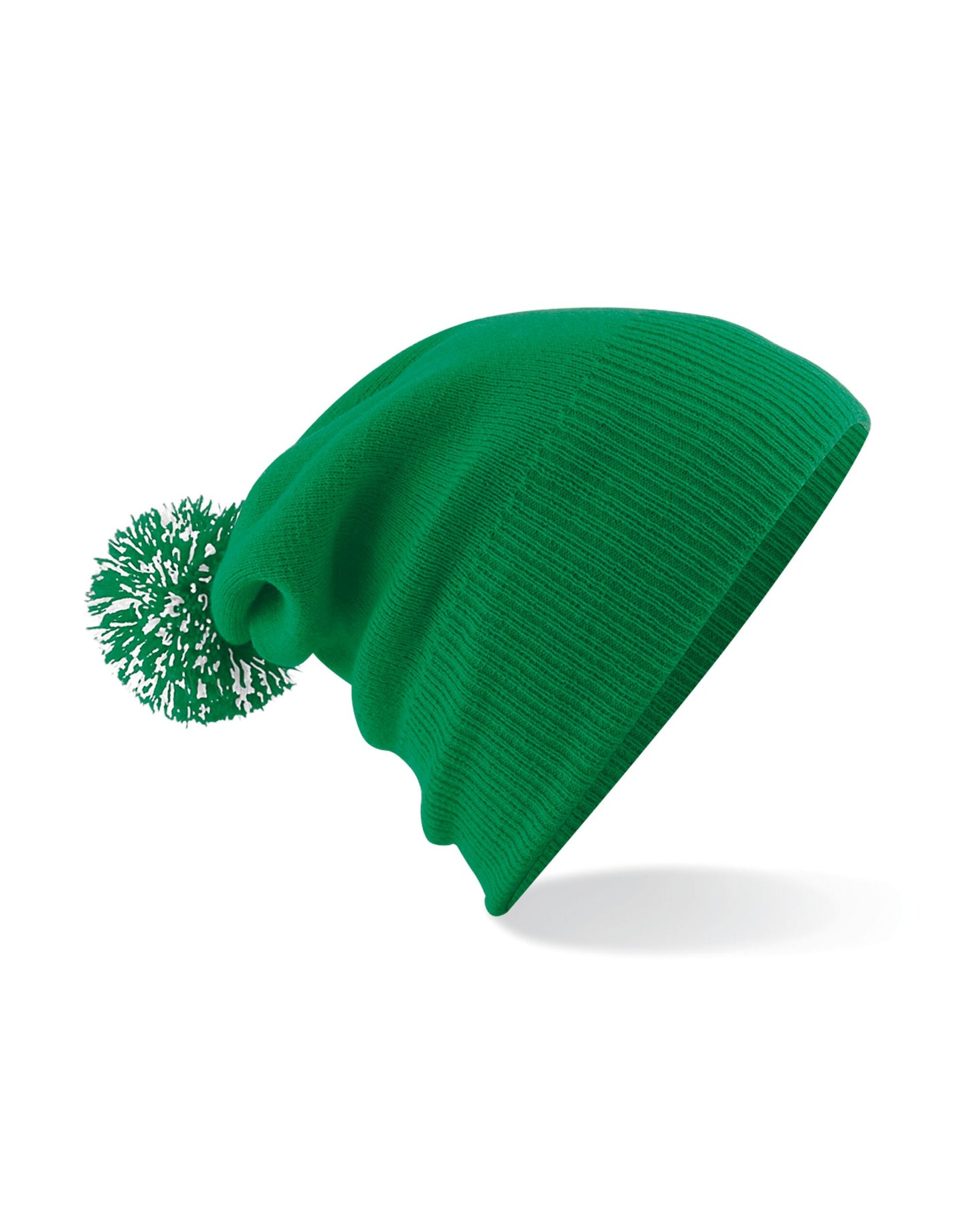 Snowstar® Beanie - Kelly Green/white