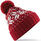 Fair Isle Snowstar® Beanie - Classic Red/White