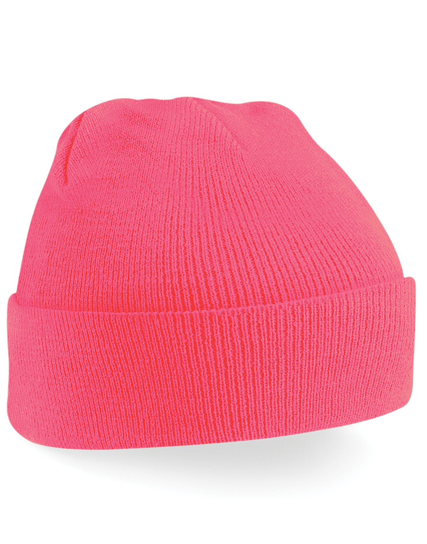 Original Cuffed Beanie - Fluorescent Pink