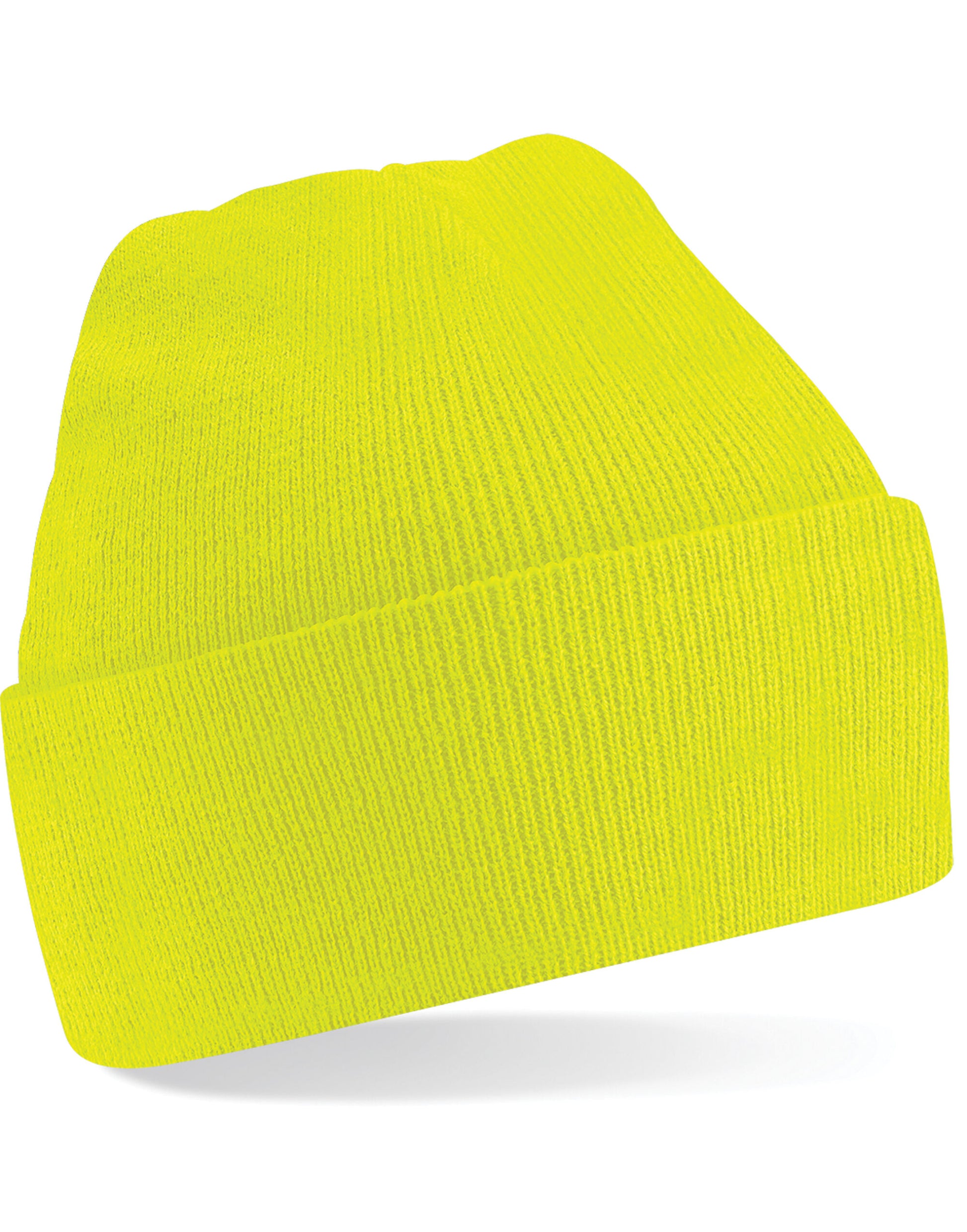Original Cuffed Beanie - Fluoresent Yellow