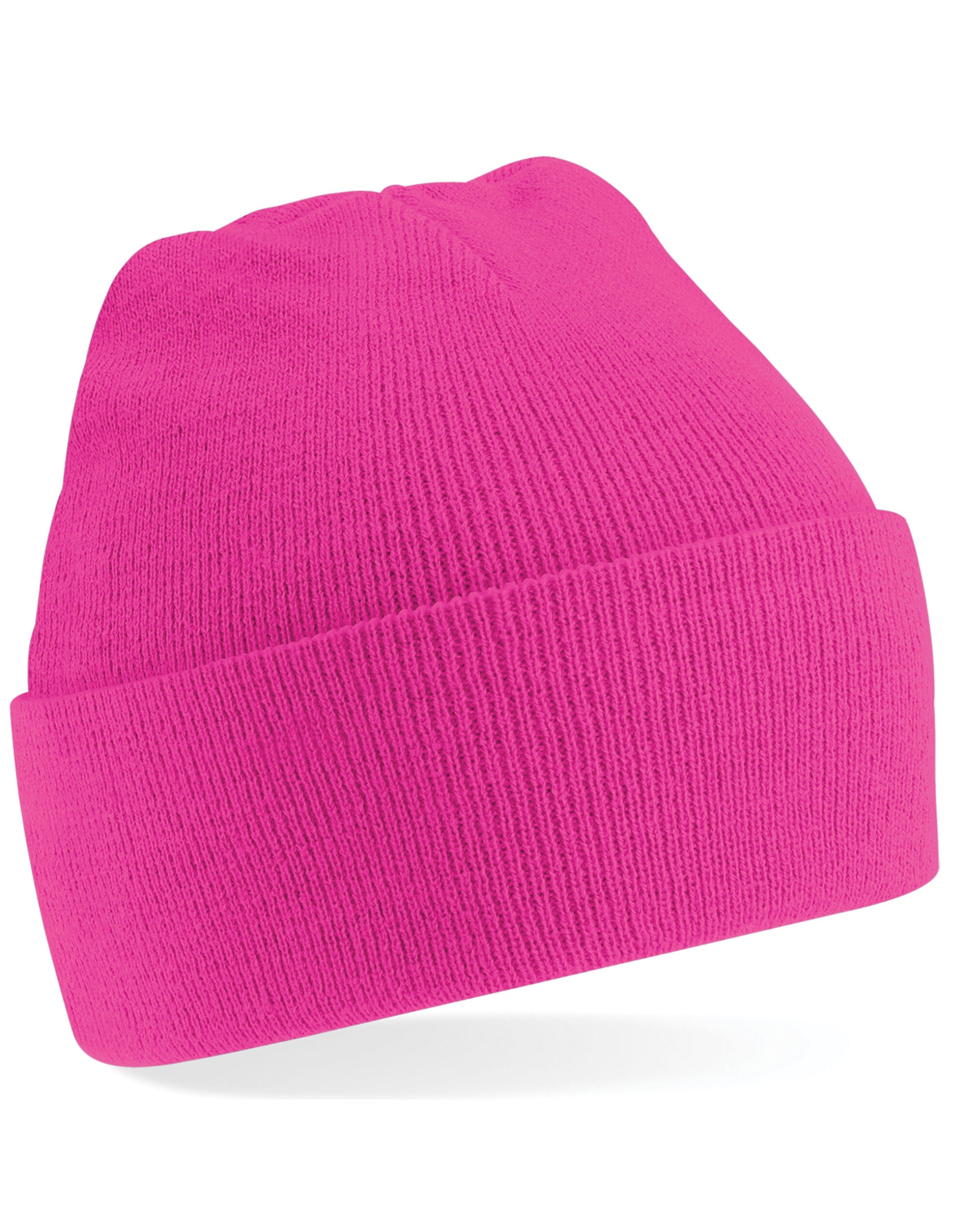 Junior Original Cuffed Beanie - Fuchsia
