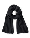 Metro Knitted Scarf - Black