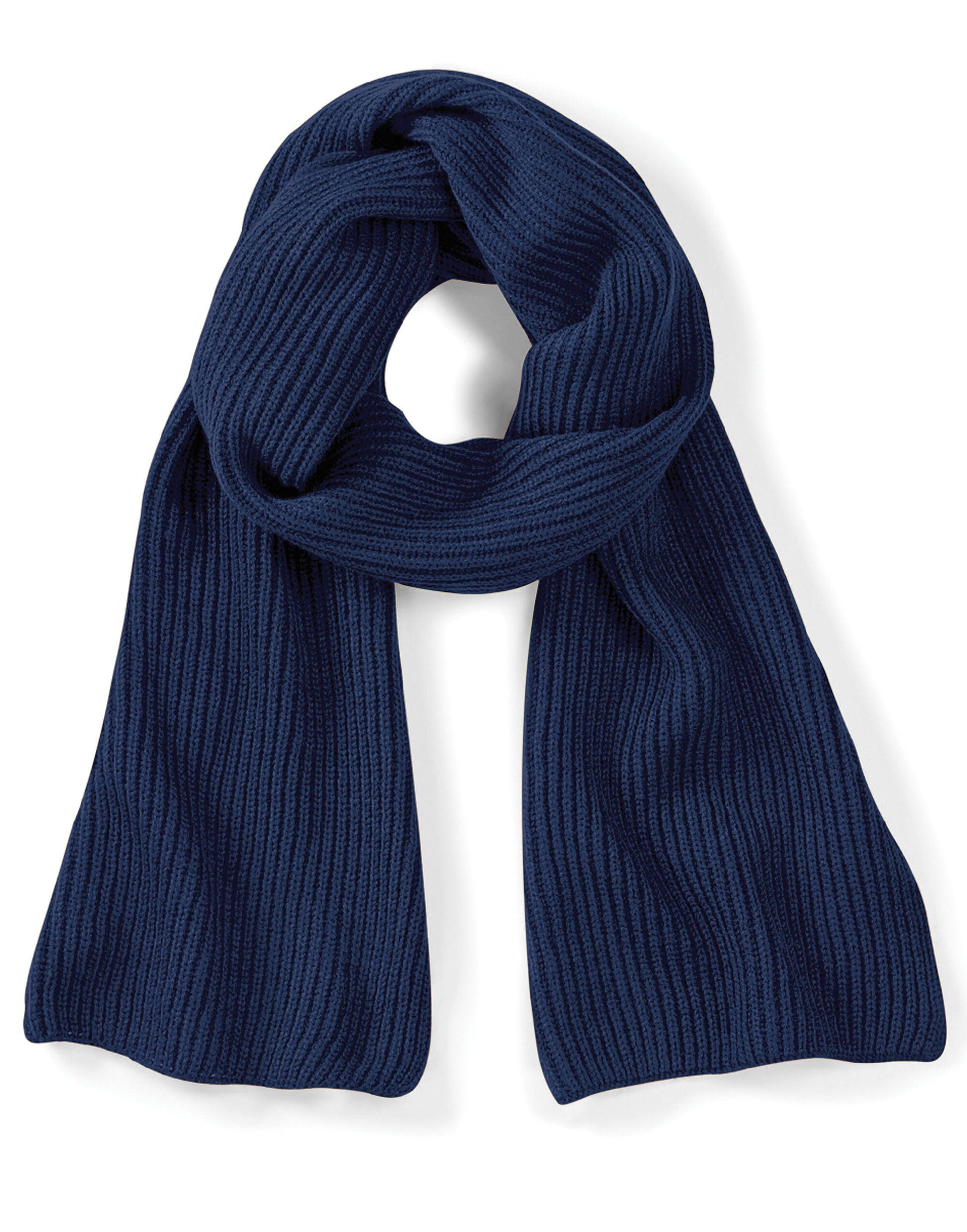 Metro Knitted Scarf - French Navy