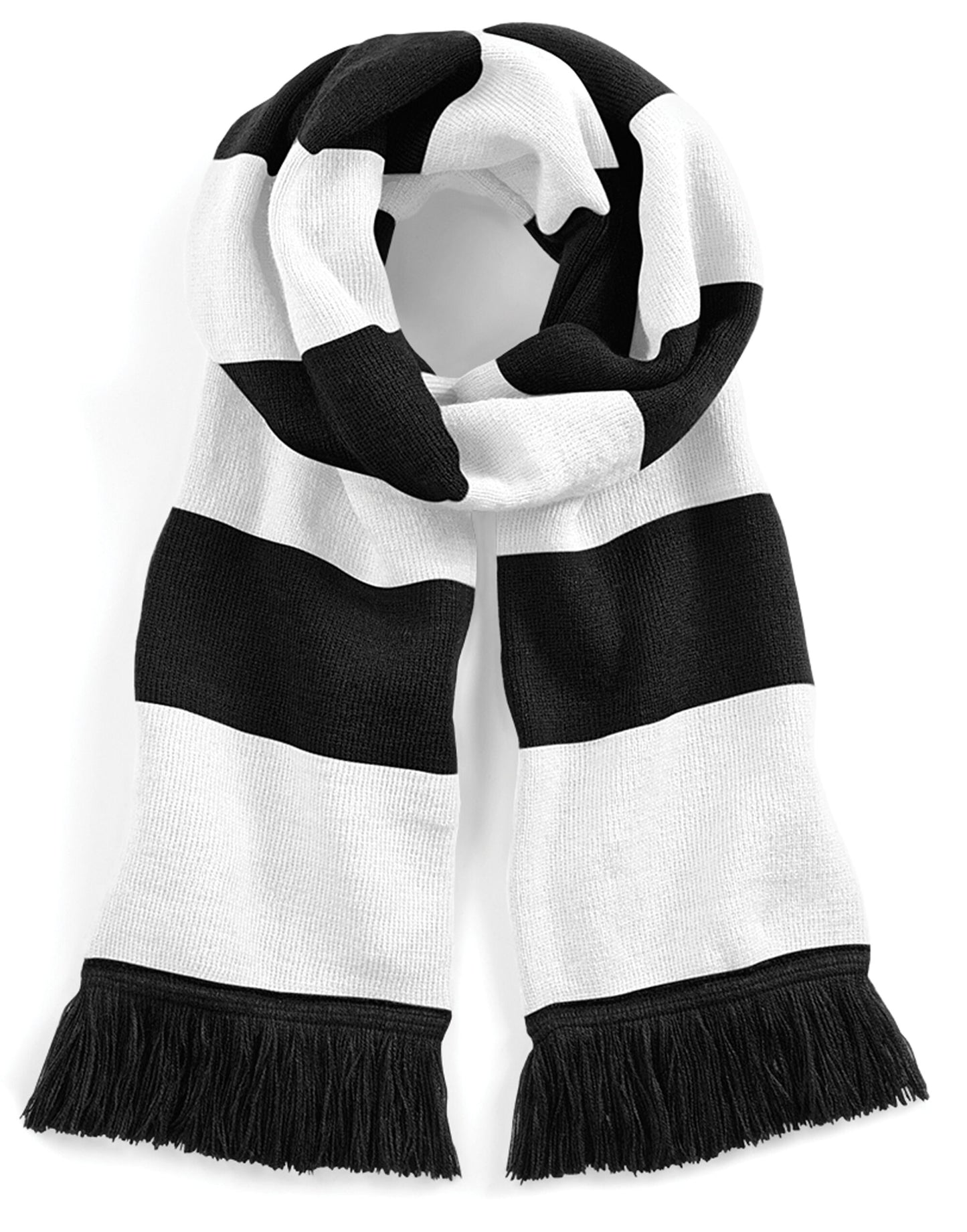 Stadium Scarf - Black/White