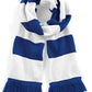 Stadium Scarf - Bright Royal/White