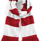 Stadium Scarf - Classic Red/White