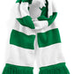 Stadium Scarf - Kelly Green/White