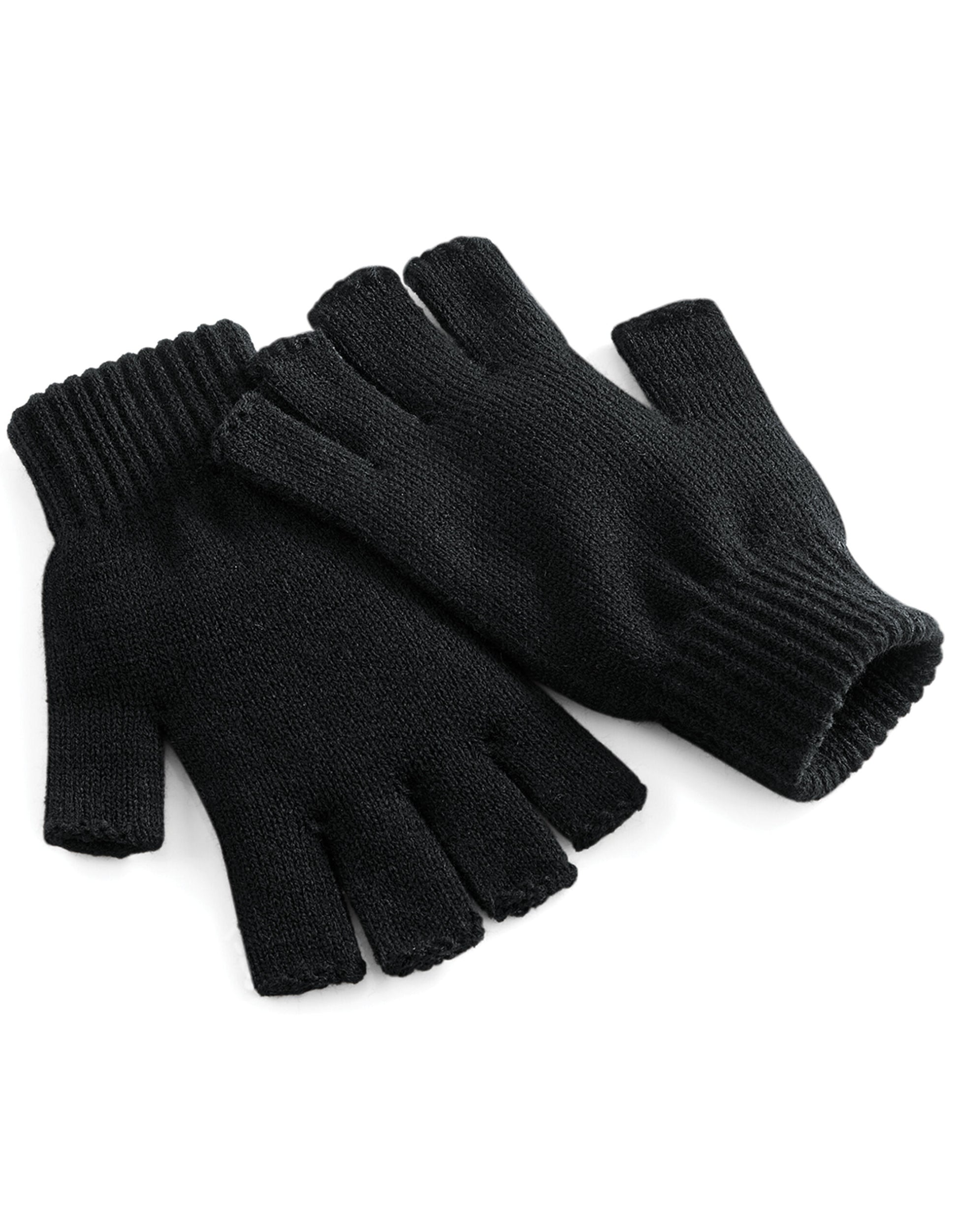 Fingerless Gloves - Black