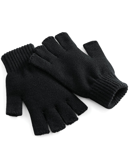 Fingerless Gloves - Black