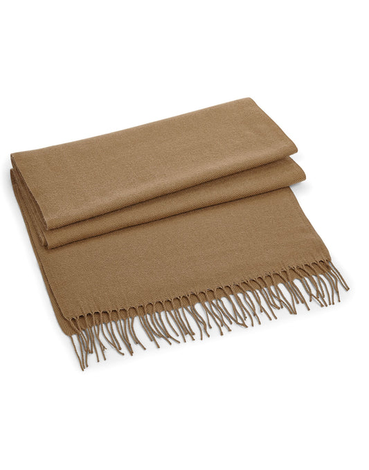 Classic Woven Scarf - Biscuit