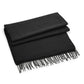 Classic Woven Scarf - Black