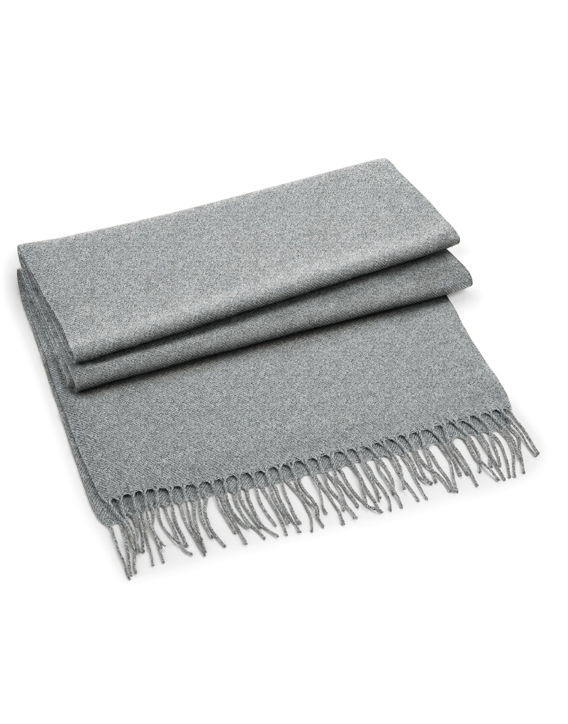 Classic Woven Scarf - Heather Grey