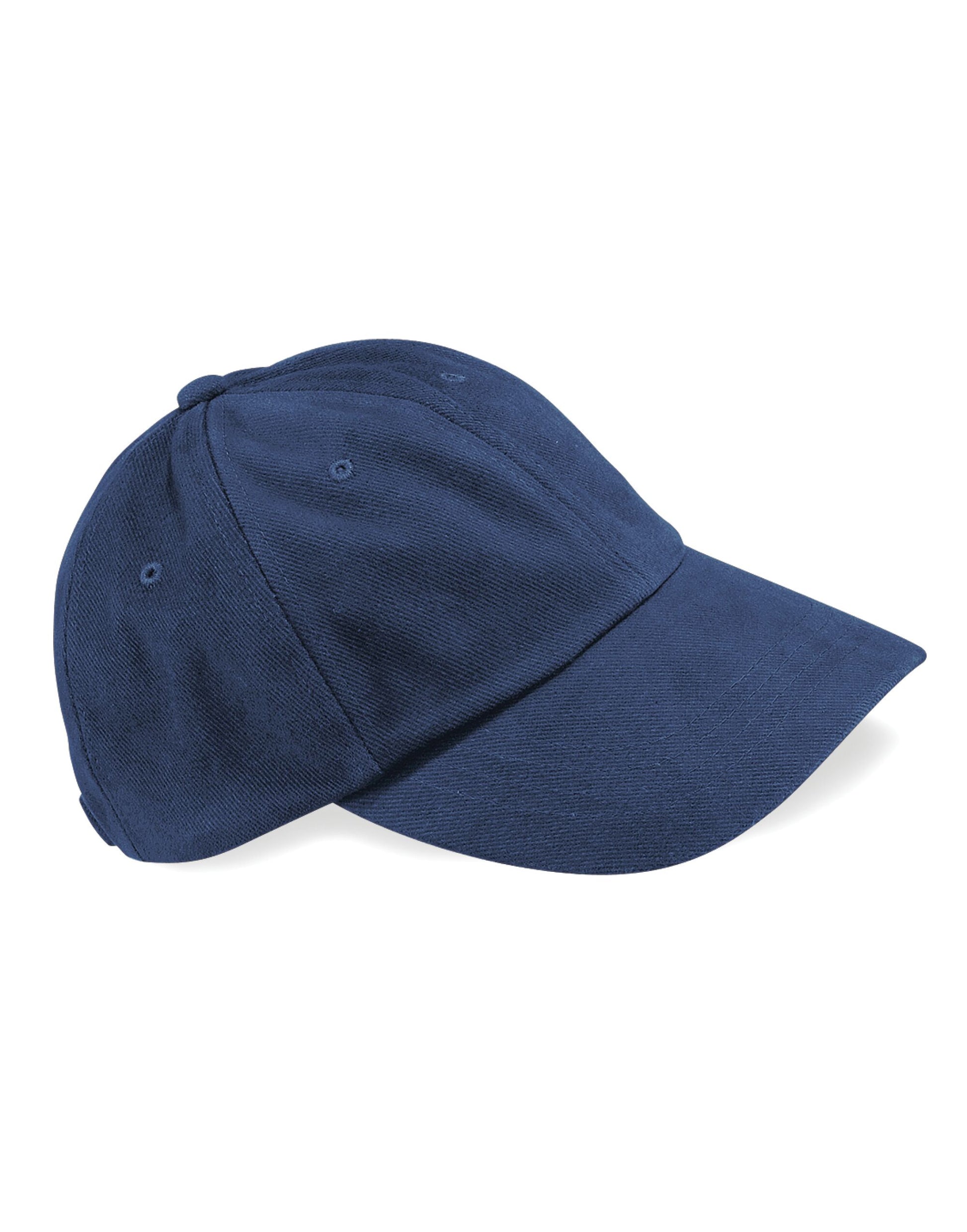 Low Profile Heavy Brushed Cotton Cap - French Navy