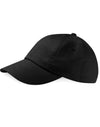 Low Profile Heavy Cotton Drill Cap - Black