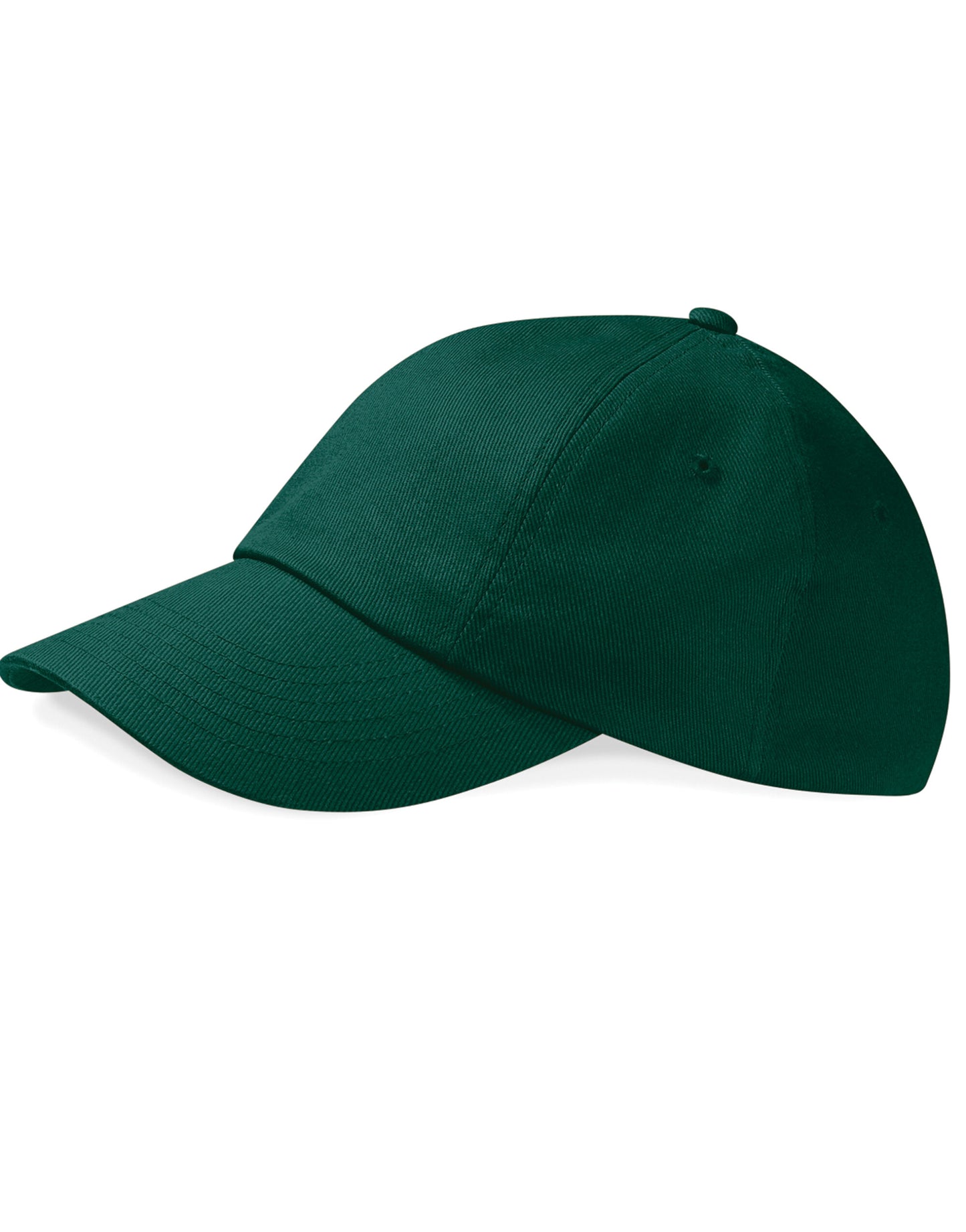 Low Profile Heavy Cotton Drill Cap - Bottle Green