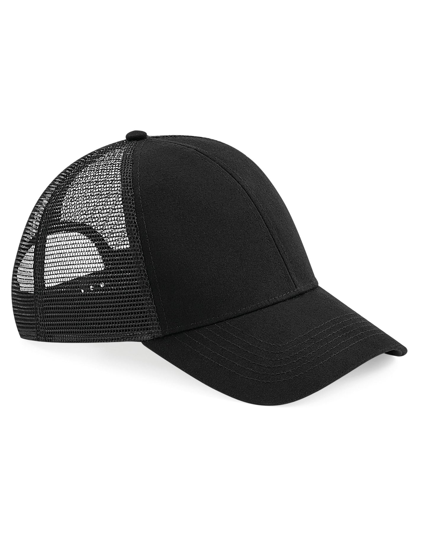 Organic Cotton Trucker - Black