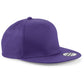 5 panel Snapback Rapper Cap - Purple