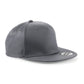 5 panel Snapback Rapper Cap - Graphite