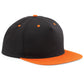 5 Panel Contrast Snapback - Black/Orange