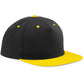 5 Panel Contrast Snapback - Black/Yellow