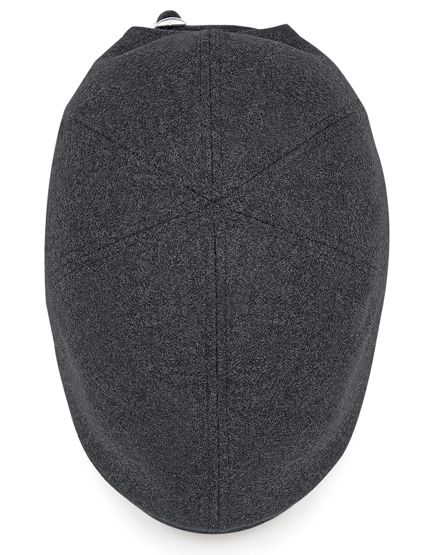 Melton Wool Ivy Cap - Charcoal Marl