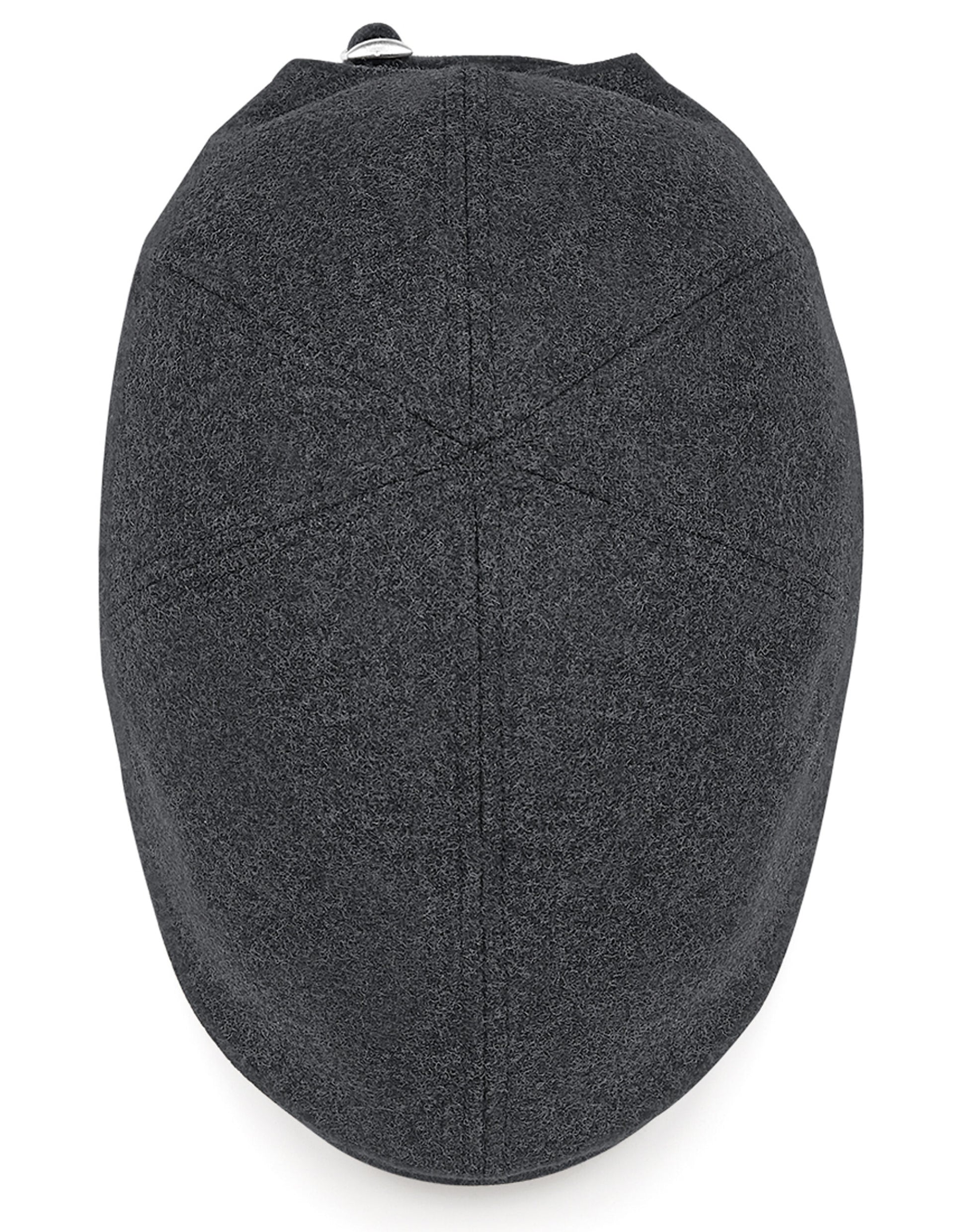 Melton Wool Ivy Cap - Charcoal Marl