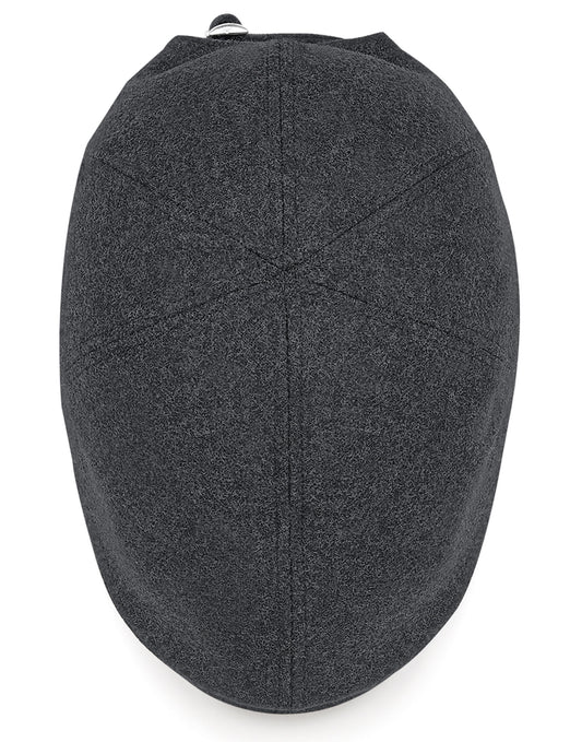 Melton Wool Ivy Cap - Charcoal Marl