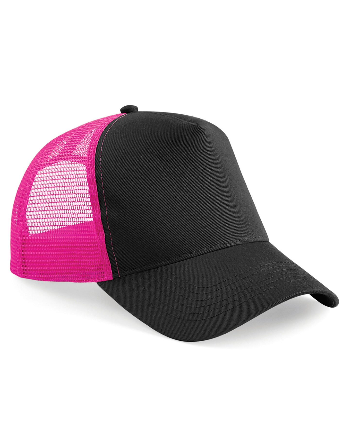 Snapback Trucker - Black/Fuchia