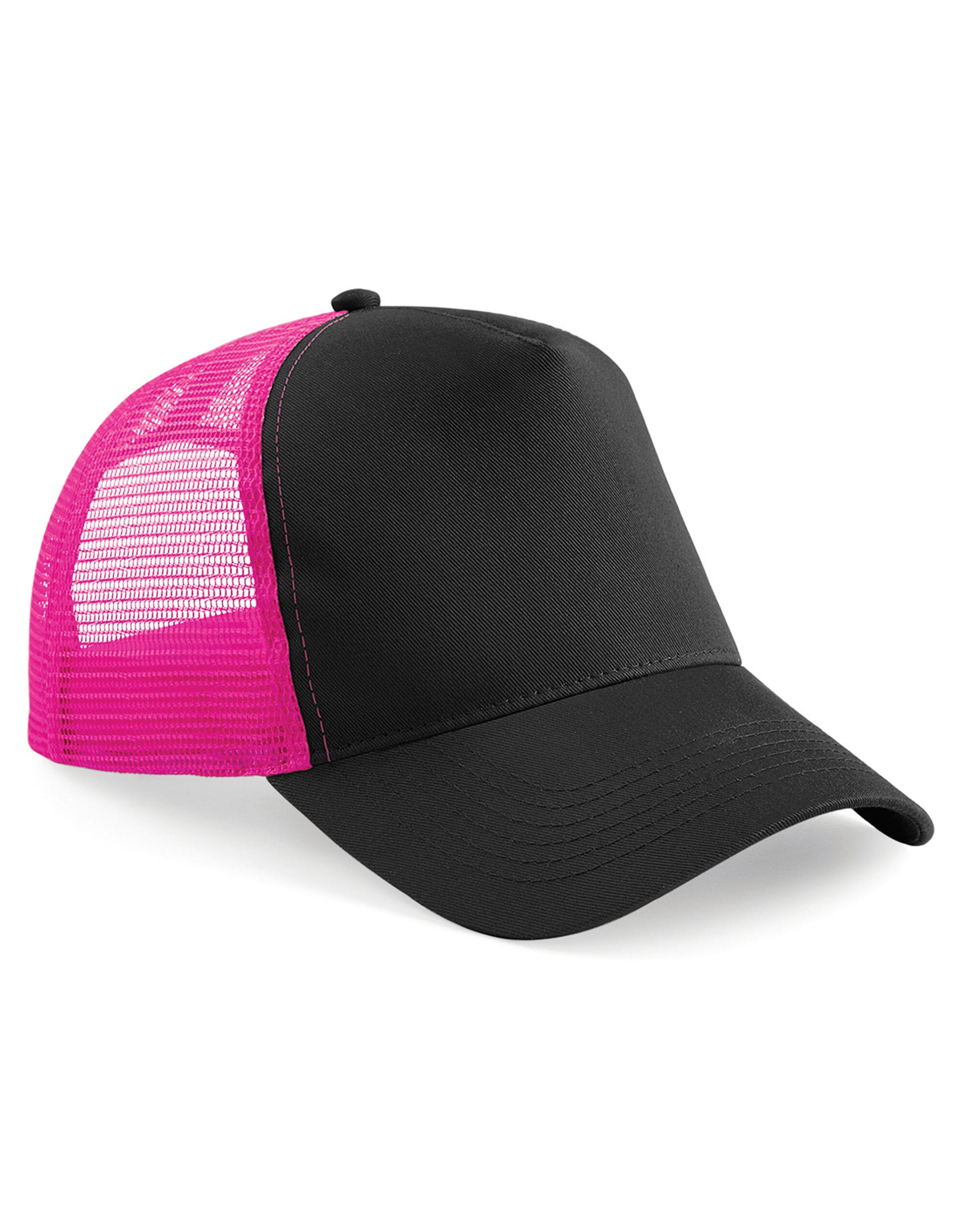 Snapback Trucker - Black/Fuchia