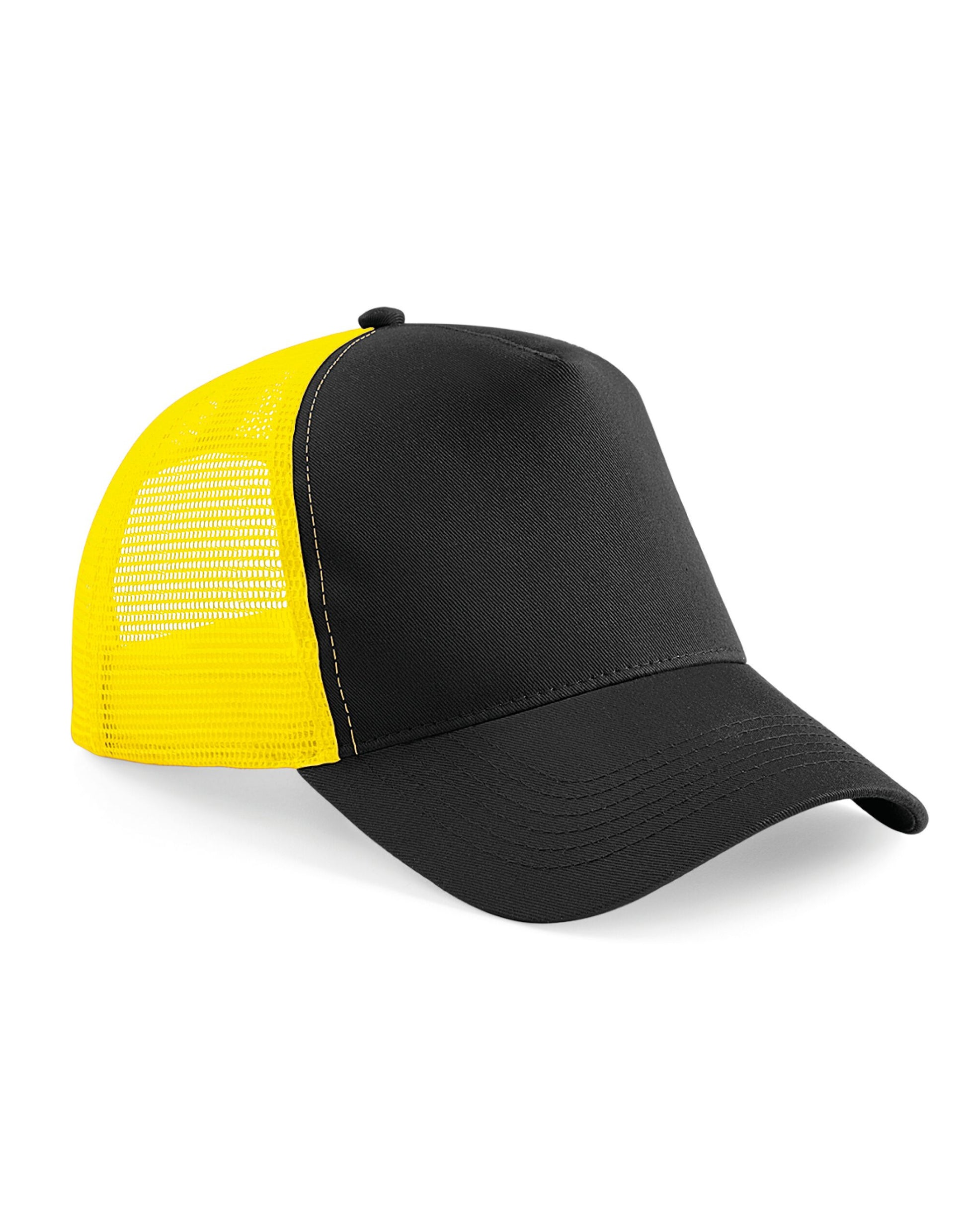 Snapback Trucker - Black/Yellow