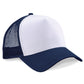 Snapback Trucker - French Navy/White