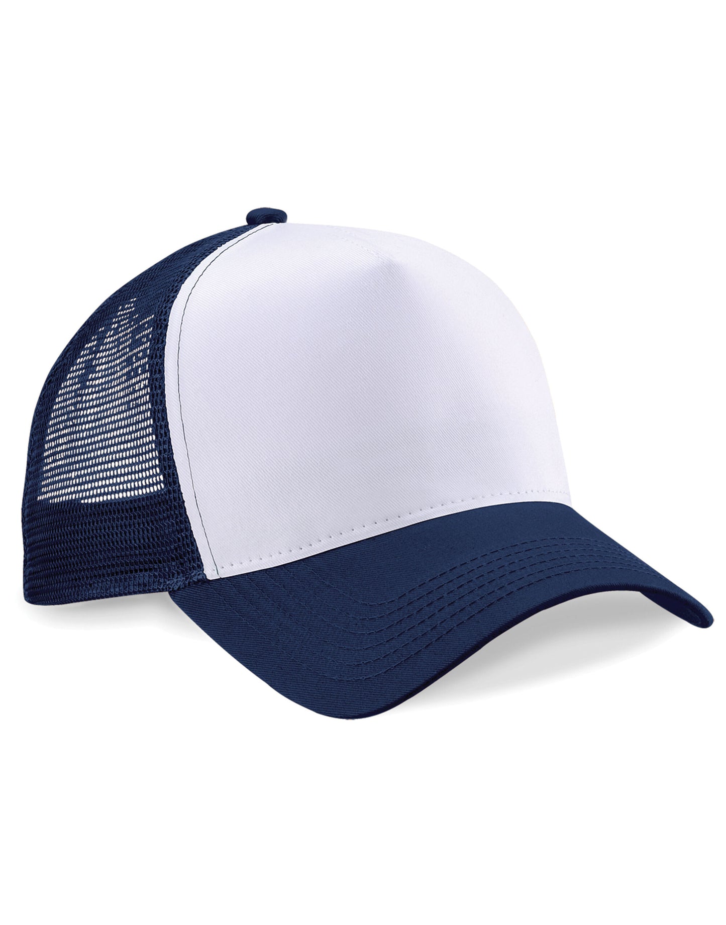 Snapback Trucker - French Navy/White