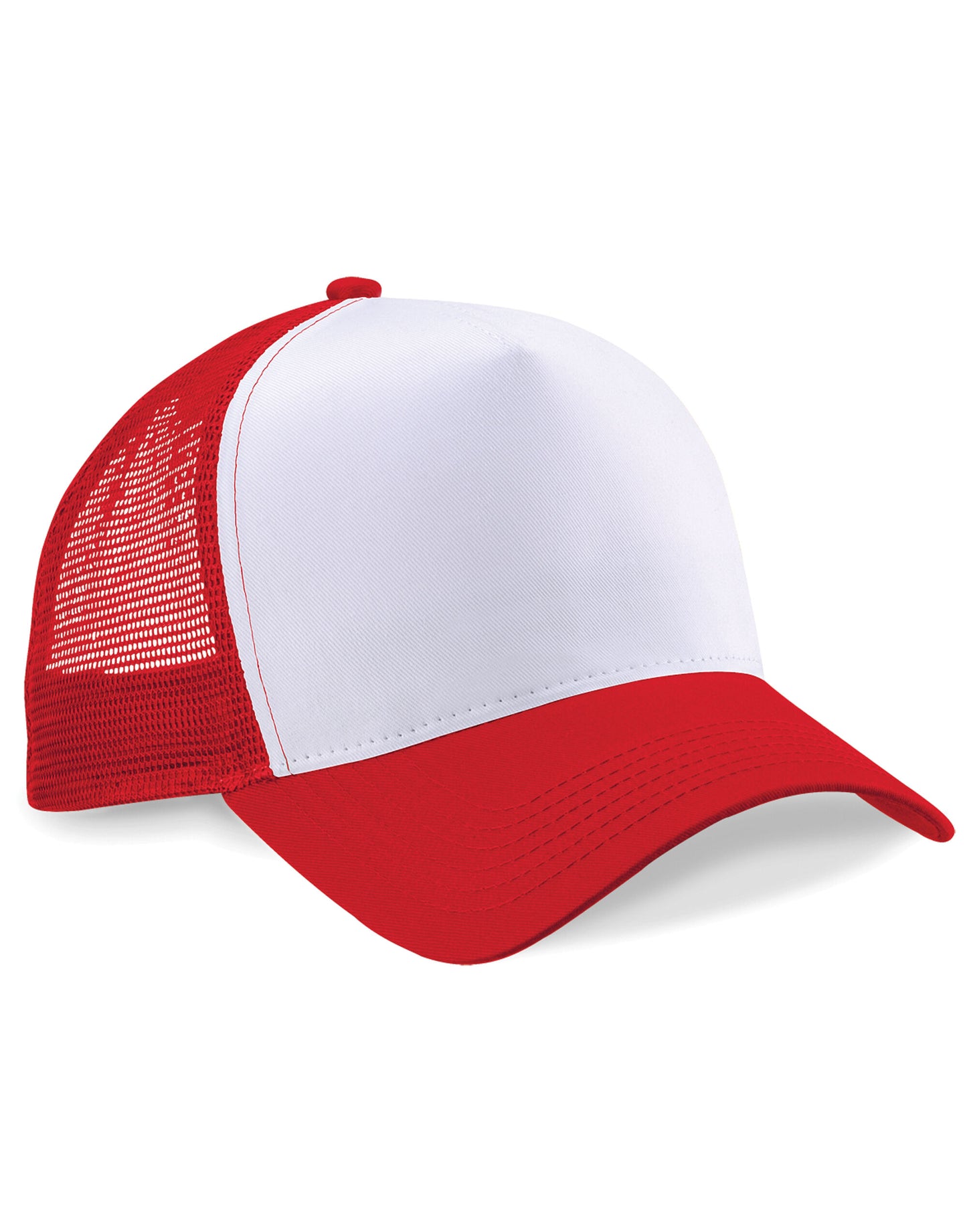 Snapback Trucker - Classic Red/White