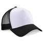Snapback Trucker - Black/White
