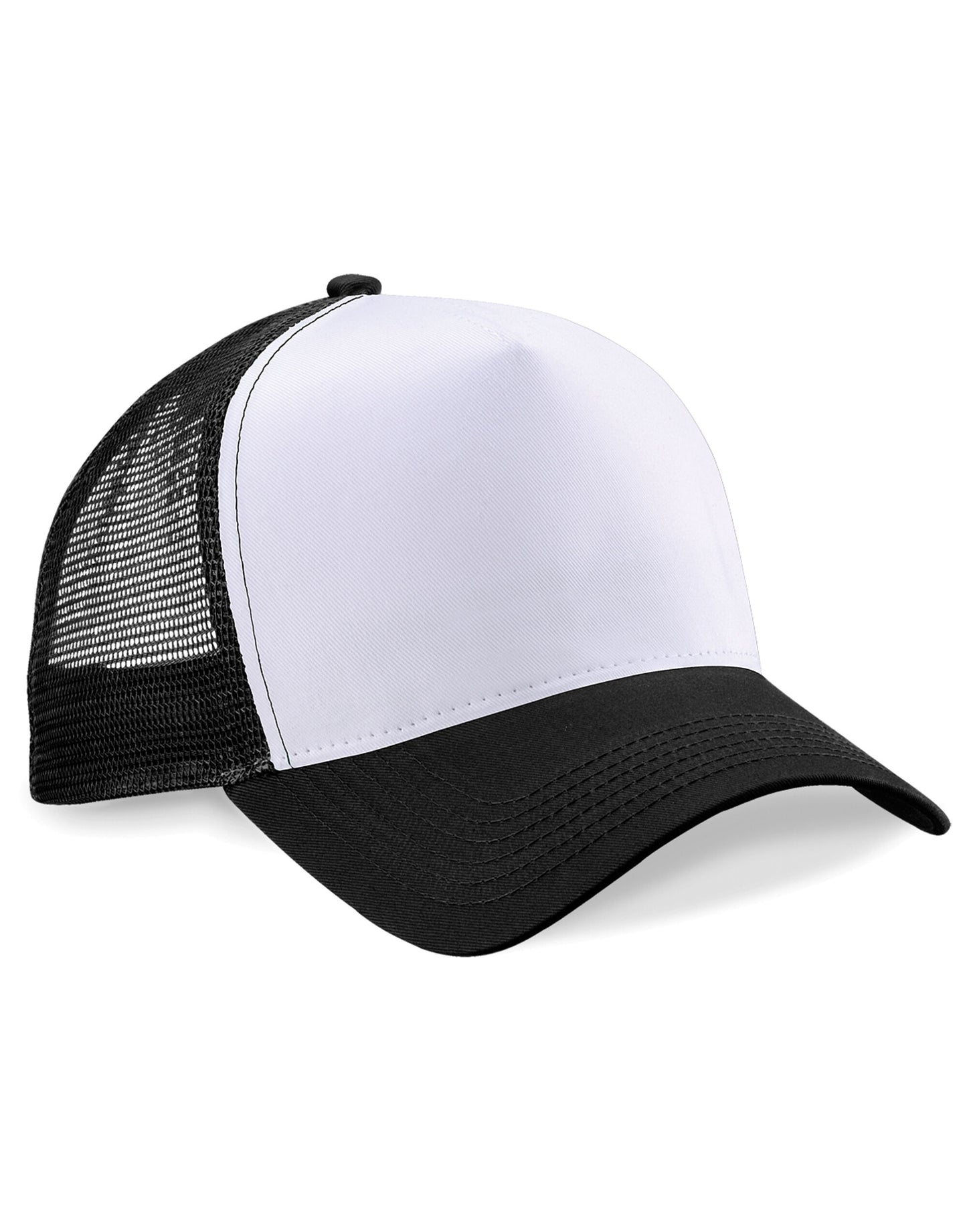 Snapback Trucker - Black/White