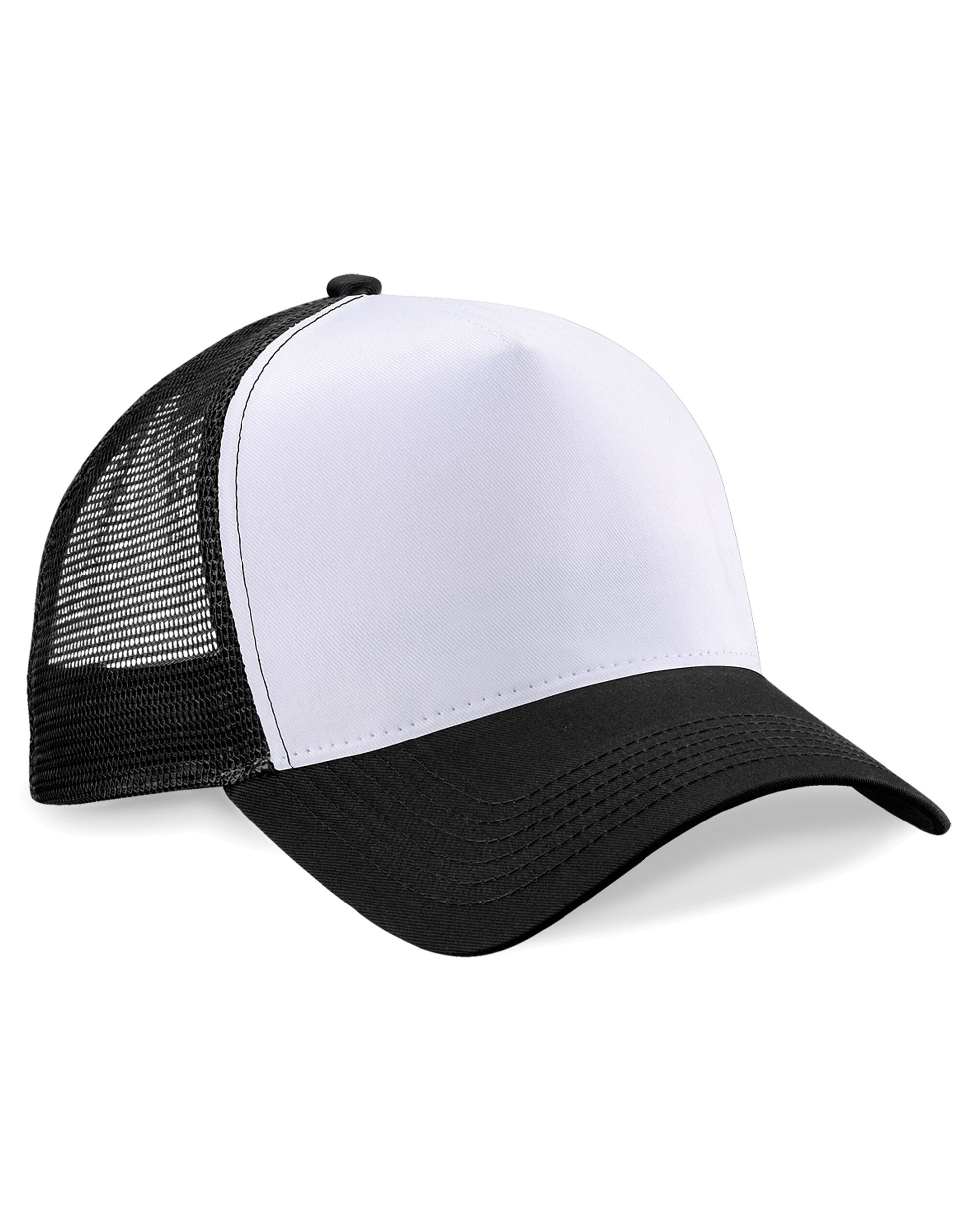 Snapback Trucker - Black/White
