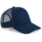 Suede Snapback Trucker - French Navy
