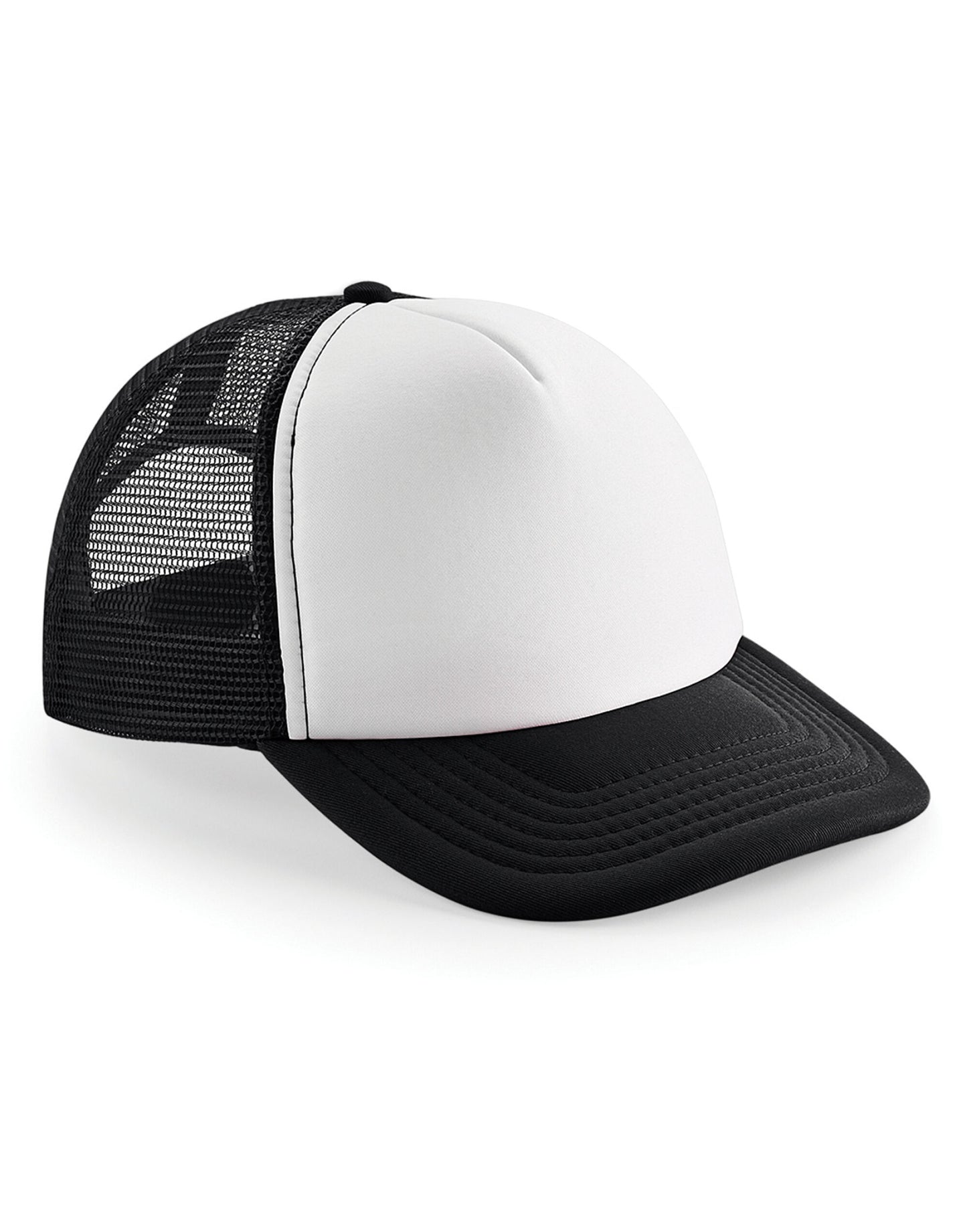 Vintage Snapback Trucker - Black/White