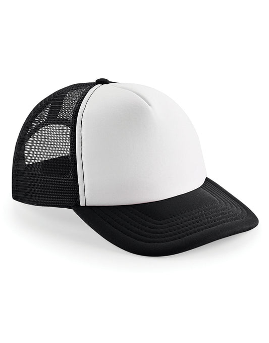 Vintage Snapback Trucker - Black/White