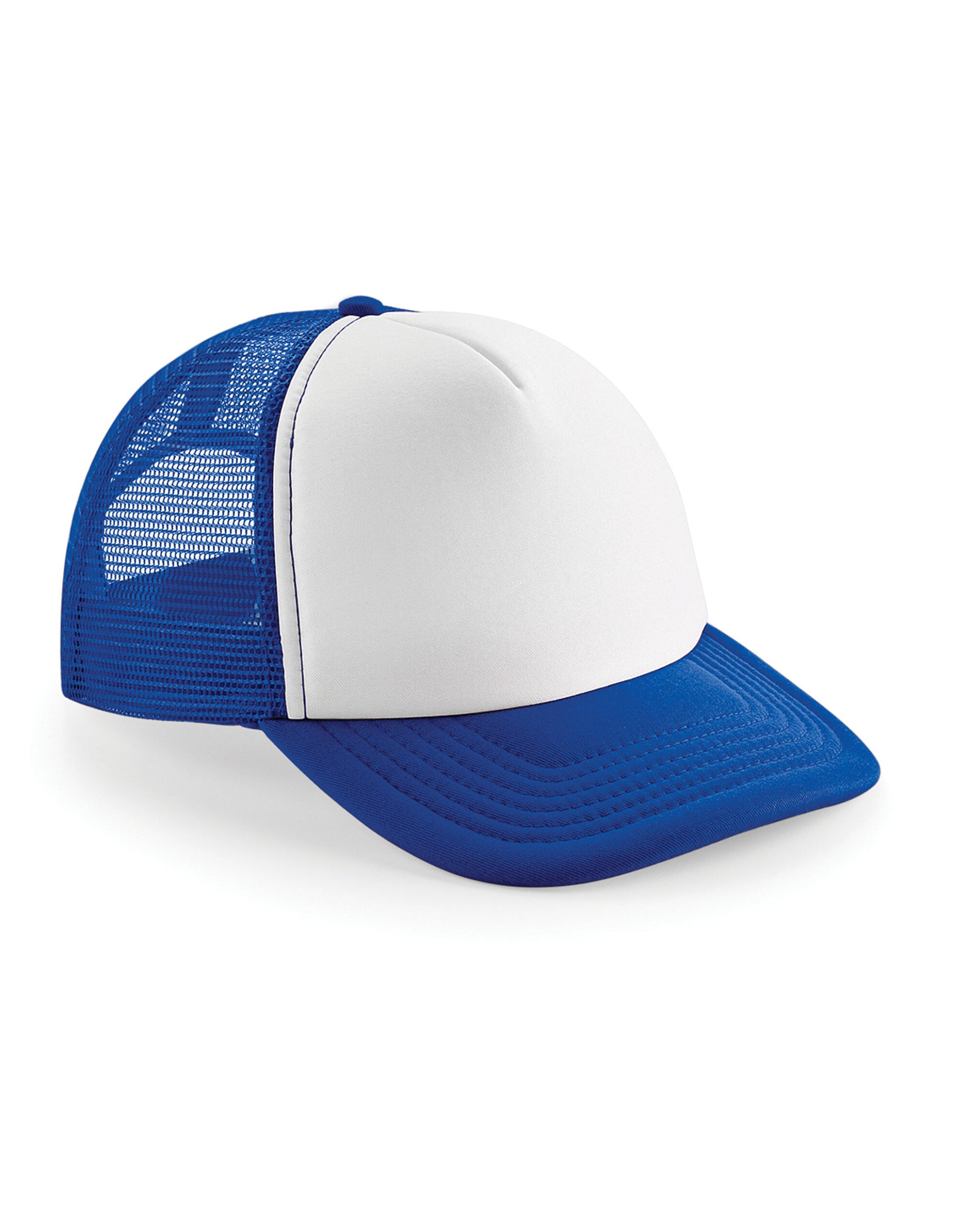 Vintage Snapback Trucker - Bright Royal/White