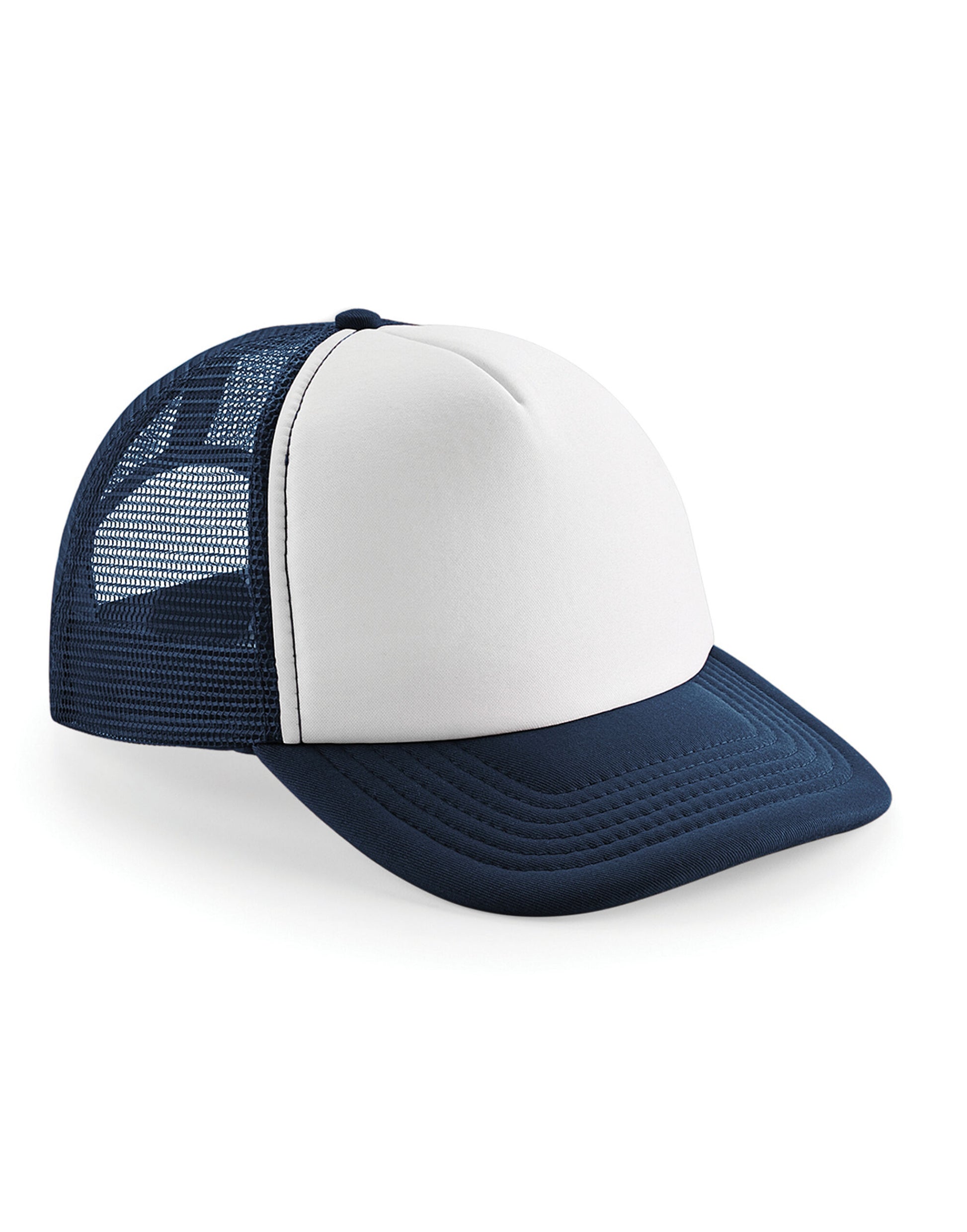 Vintage Snapback Trucker - French Navy/White