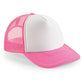 Vintage Snapback Trucker - Flourescent Pink/ White