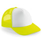 Vintage Snapback Trucker - Flourescent Yellow/ White