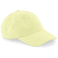 Low Profile 6 Panel Dad Cap - Pastel Lemon