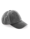 Low Profile Vintage Cap - Vintage Black