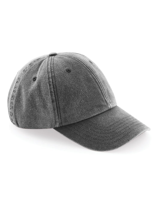 Low Profile Vintage Cap - Vintage Black