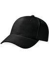 Pro-Style Heavy Brushed Cotton Cap - Black